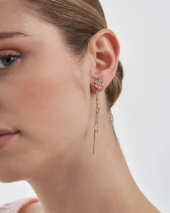 Bijou Brigitte Boucles d'oreilles clips -Twinkling Blossom