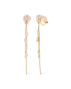 Bijou Brigitte Boucles d'oreilles clips -Twinkling Blossom