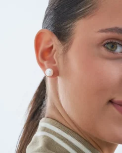 Bijou Brigitte Boucles d'oreilles - Creamy Pearly Pearl Best