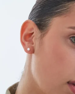 Bijou Brigitte Boucles d'oreilles - Creamy Pearl Sale