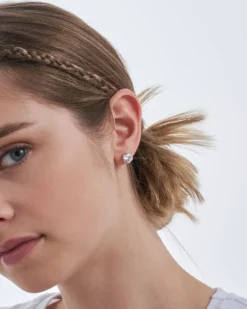 Bijou Brigitte Boucles d'oreilles - Crystal Clear Hot