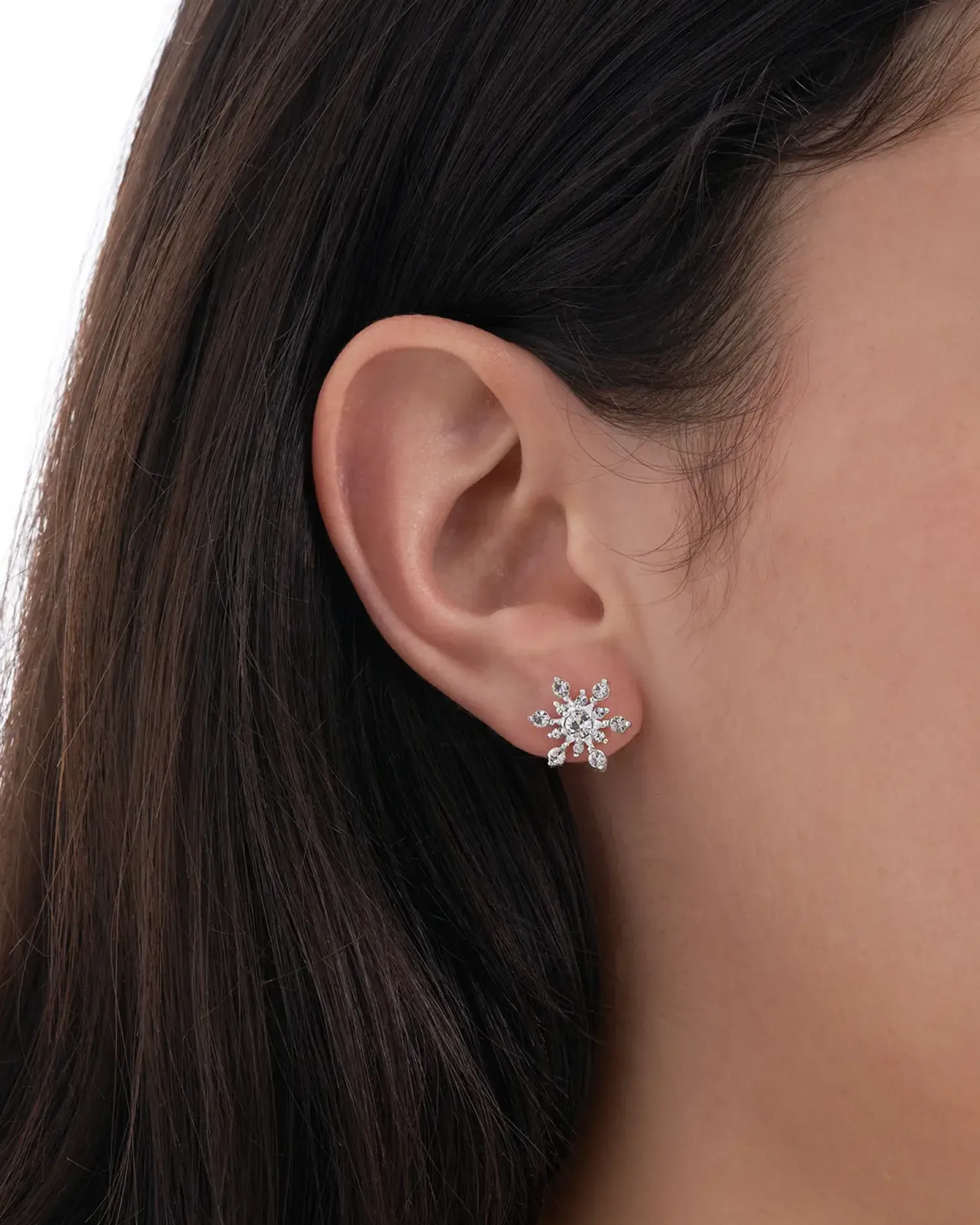 Bijou Brigitte Boucles d'oreilles - Crystal Snow Best
