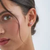 Bijou Brigitte Boucles d'oreilles - Cubic Zirconia Discount