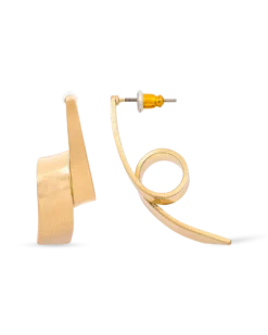 Bijou Brigitte Boucles d’oreilles - Curved Vibe Discount