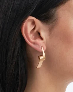 Bijou Brigitte Boucles d’oreilles - Curved Vibe Discount
