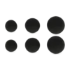 Bijou Brigitte Boucles d'oreilles - Deep Black Best