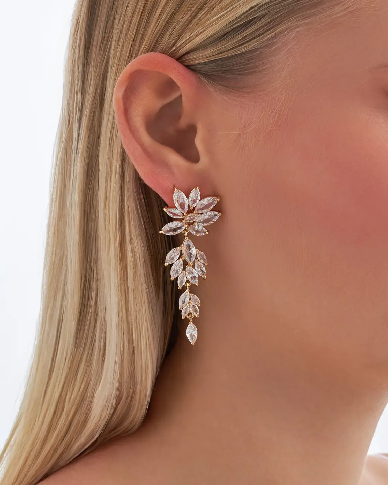 Bijou Brigitte Boucles d'oreilles - Floral Beauty Hot