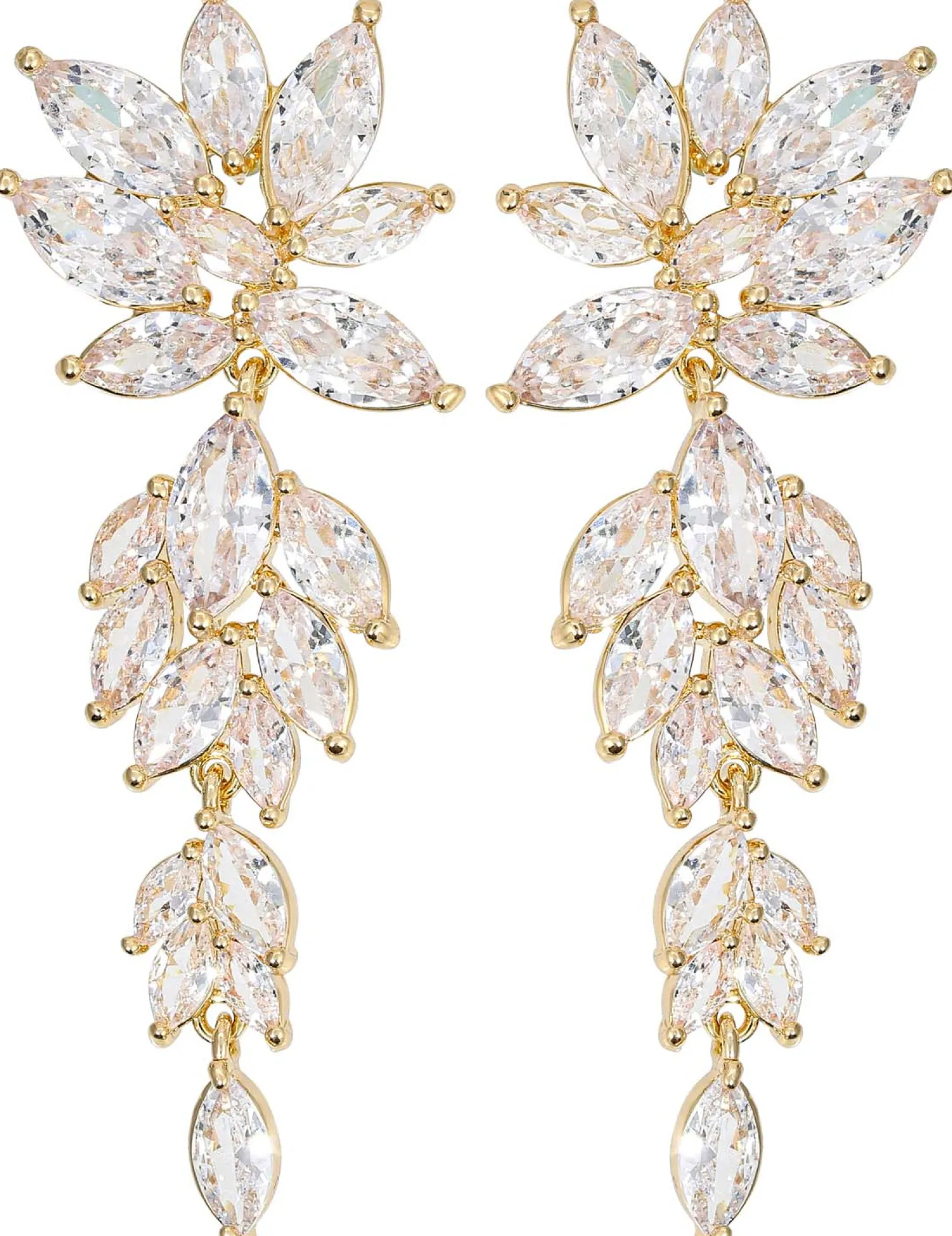 Bijou Brigitte Boucles d'oreilles - Floral Beauty Hot