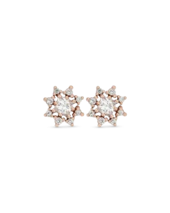 Bijou Brigitte Boucles d'oreilles - Glas Flower
