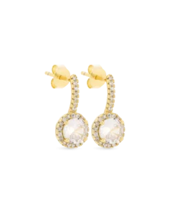 Bijou Brigitte Boucles d’oreilles - Gleaming Circle New