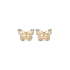 Bijou Brigitte Boucles d'oreilles - Golden Butterfly Best