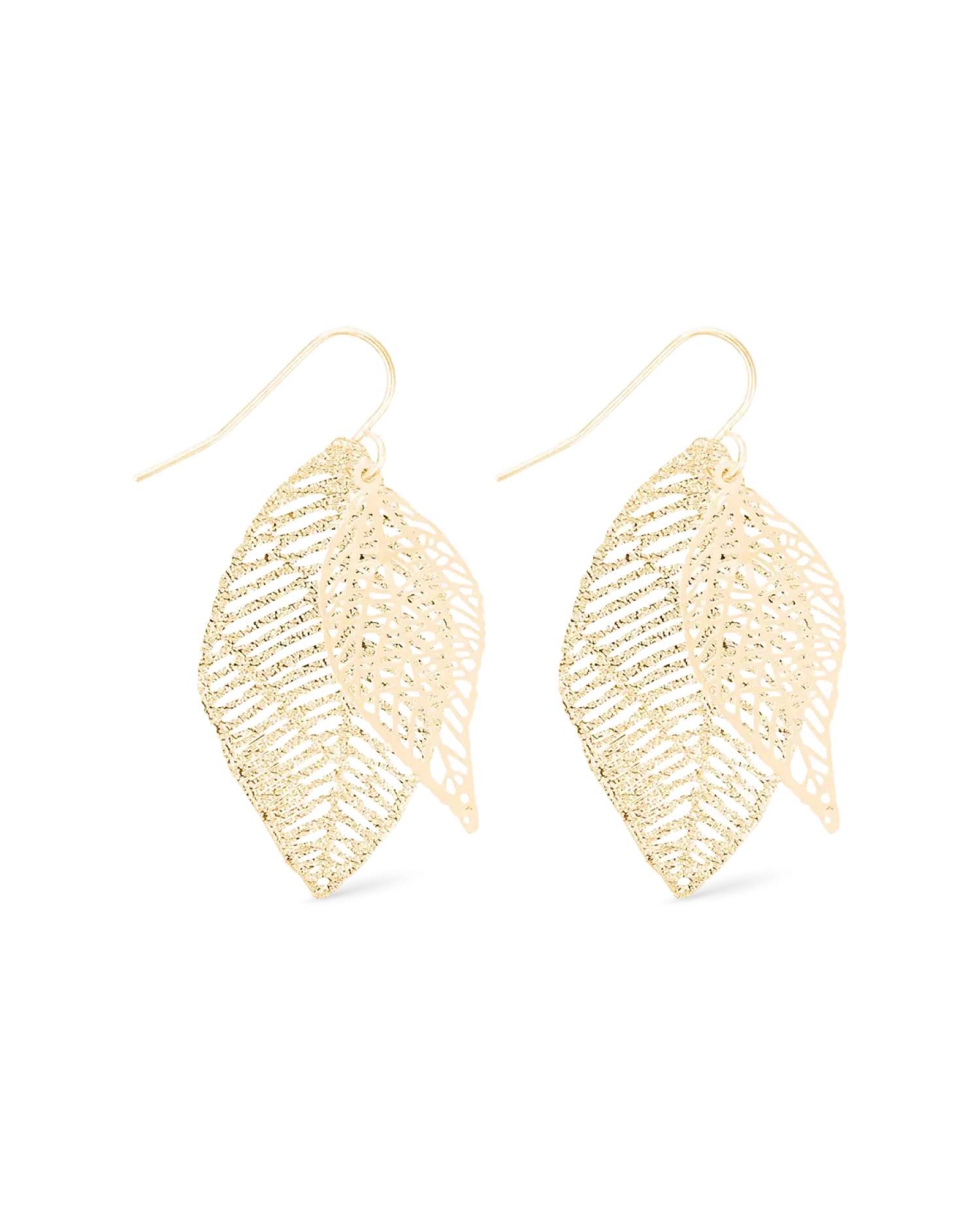 Bijou Brigitte Boucles d’oreilles - Golden Leaves Sale