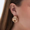Bijou Brigitte Boucles d'oreilles - Golden Mesh New