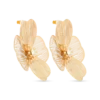 Bijou Brigitte Boucles d'oreilles - Golden Petal Discount