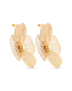 Bijou Brigitte Boucles d'oreilles - Golden Petal Discount
