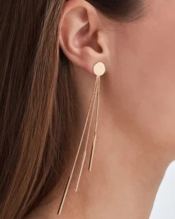 Bijou Brigitte Boucles d'oreilles - Golden Rain