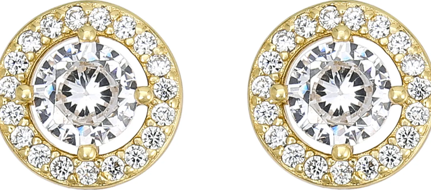 Bijou Brigitte Boucles d’oreilles - Golden Sparkle
