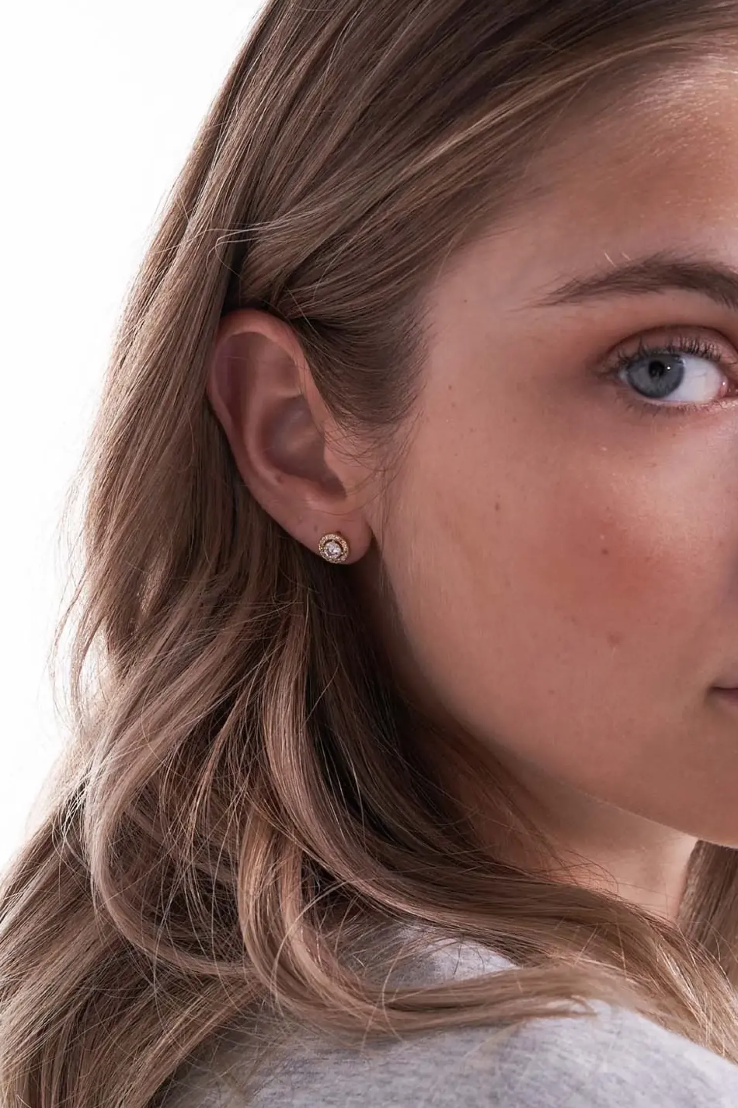 Bijou Brigitte Boucles d’oreilles - Golden Sparkle