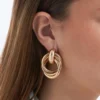Bijou Brigitte Boucles d'oreilles - Gold Twist