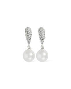 Bijou Brigitte Boucles d'oreilles - Graceful Pearl Hot