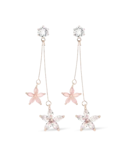 Bijou Brigitte Boucles d'oreilles - Hanging Flowers Best