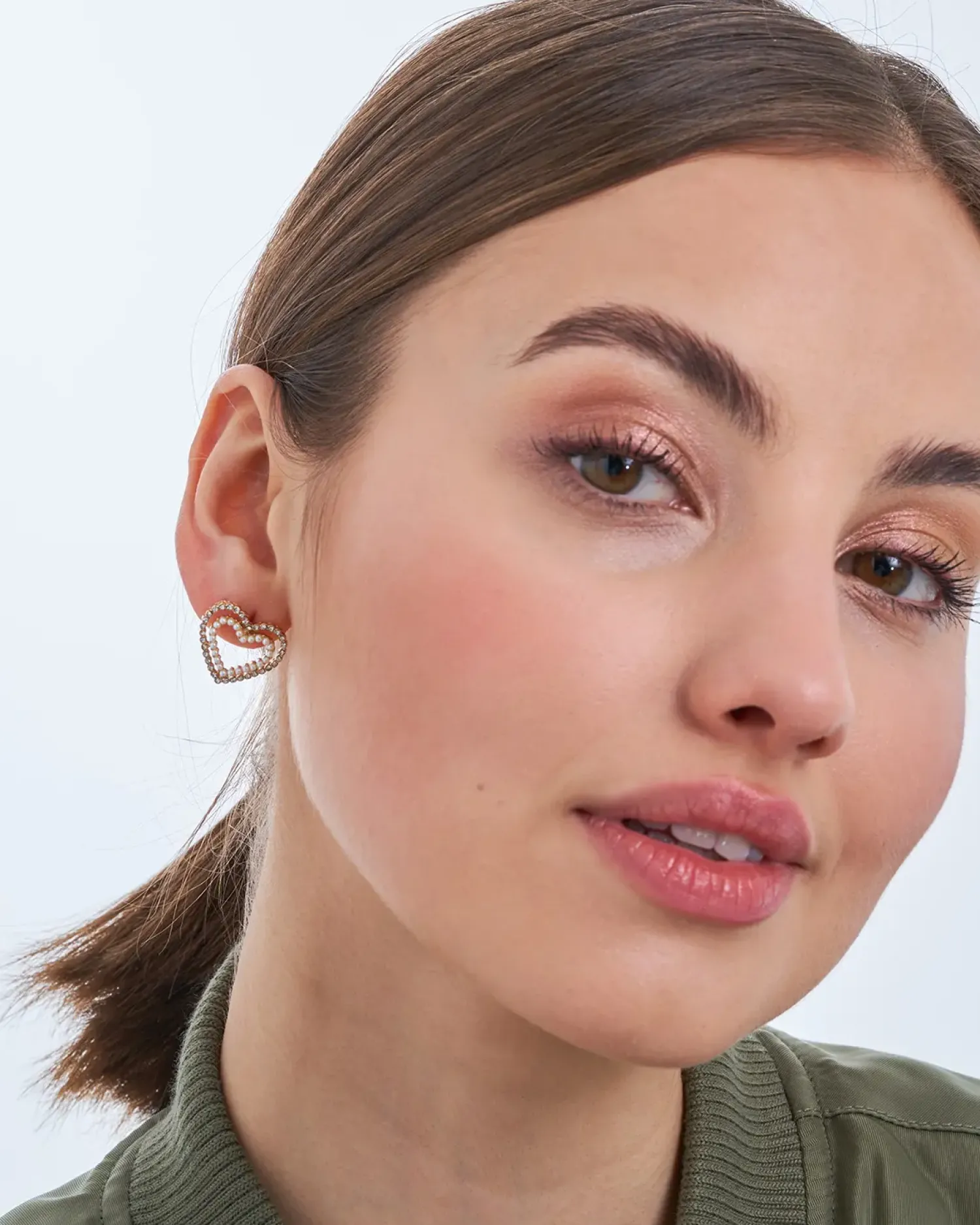 Bijou Brigitte Boucles d’oreilles - Heart Duo Best