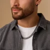 Bijou Brigitte Boucles d'oreilles Homme - Mr. Black Hot