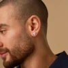 Bijou Brigitte Boucles d'oreilles Homme - Zirconia Man Discount