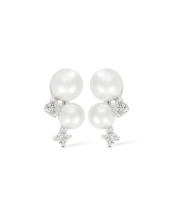 Bijou Brigitte Boucles d'oreilles - Iced Pearl Hot