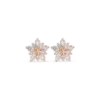 Bijou Brigitte Boucles d'oreilles - Little Rosé Star Clearance