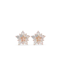 Bijou Brigitte Boucles d'oreilles - Little Rosé Star Clearance