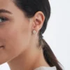 Bijou Brigitte Boucles d'oreilles - Little Silver Ball Sale