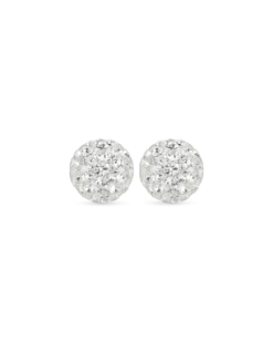Bijou Brigitte Boucles d'oreilles - Little Silver Ball Sale