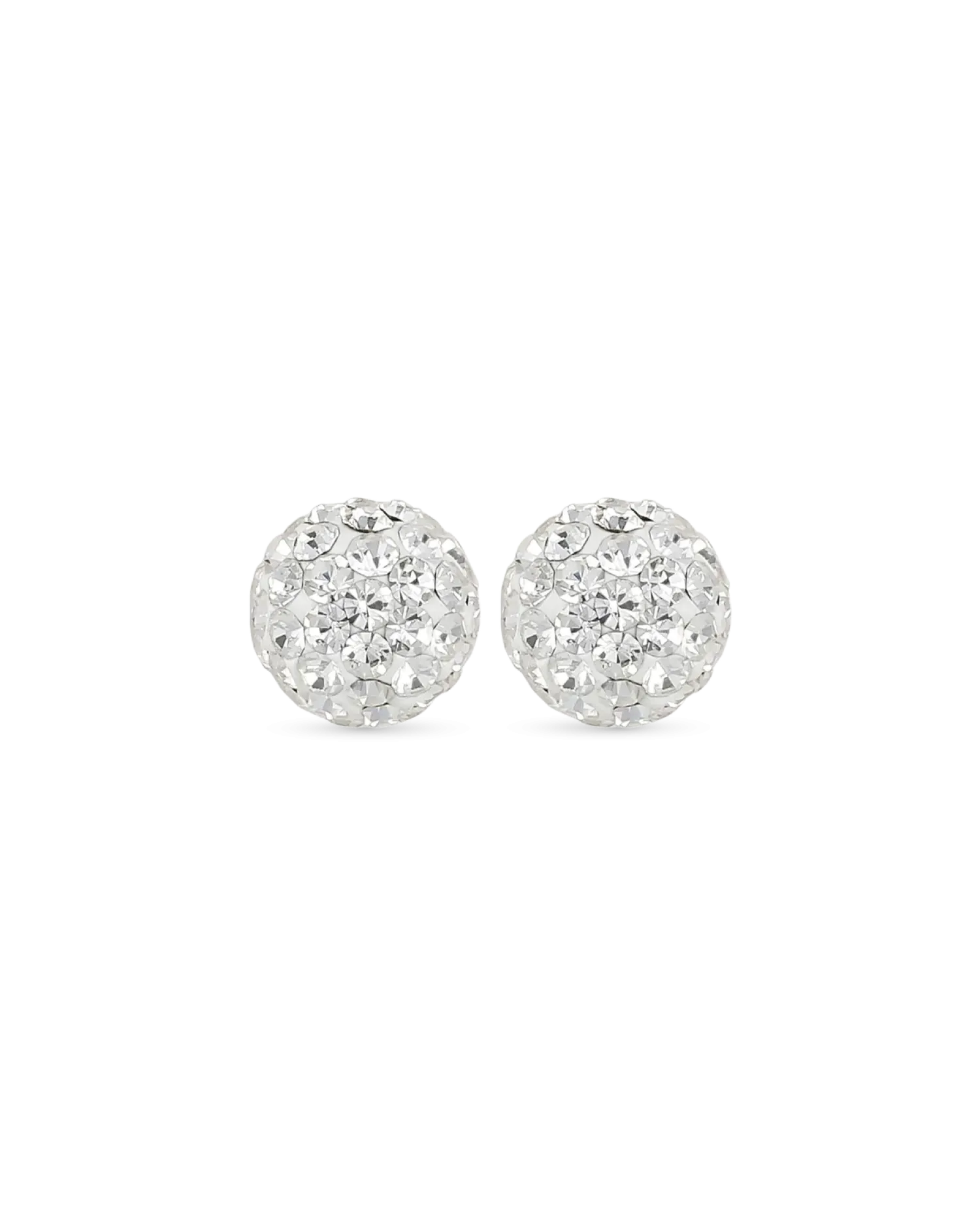 Bijou Brigitte Boucles d'oreilles - Little Silver Ball Sale
