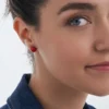 Bijou Brigitte Boucles d'oreilles - Lovely Red Hot