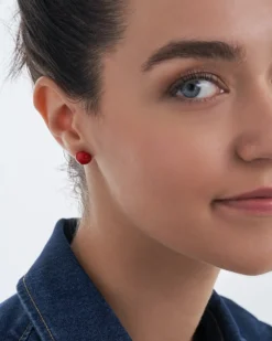 Bijou Brigitte Boucles d'oreilles - Lovely Red Hot