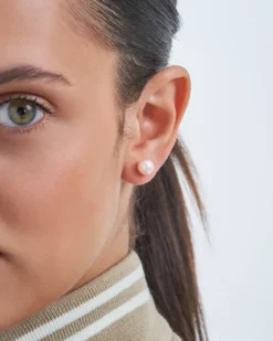 Bijou Brigitte Boucles d'oreilles - Pearl Rose Discount