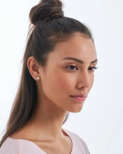 Bijou Brigitte Boucles d'oreilles - Pearly Flower Sale