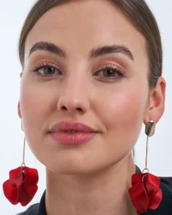 Bijou Brigitte Boucles d'oreilles - Romantic Leaves Outlet
