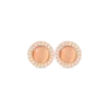 Bijou Brigitte Boucles d’oreilles - Rose Cateye Clearance
