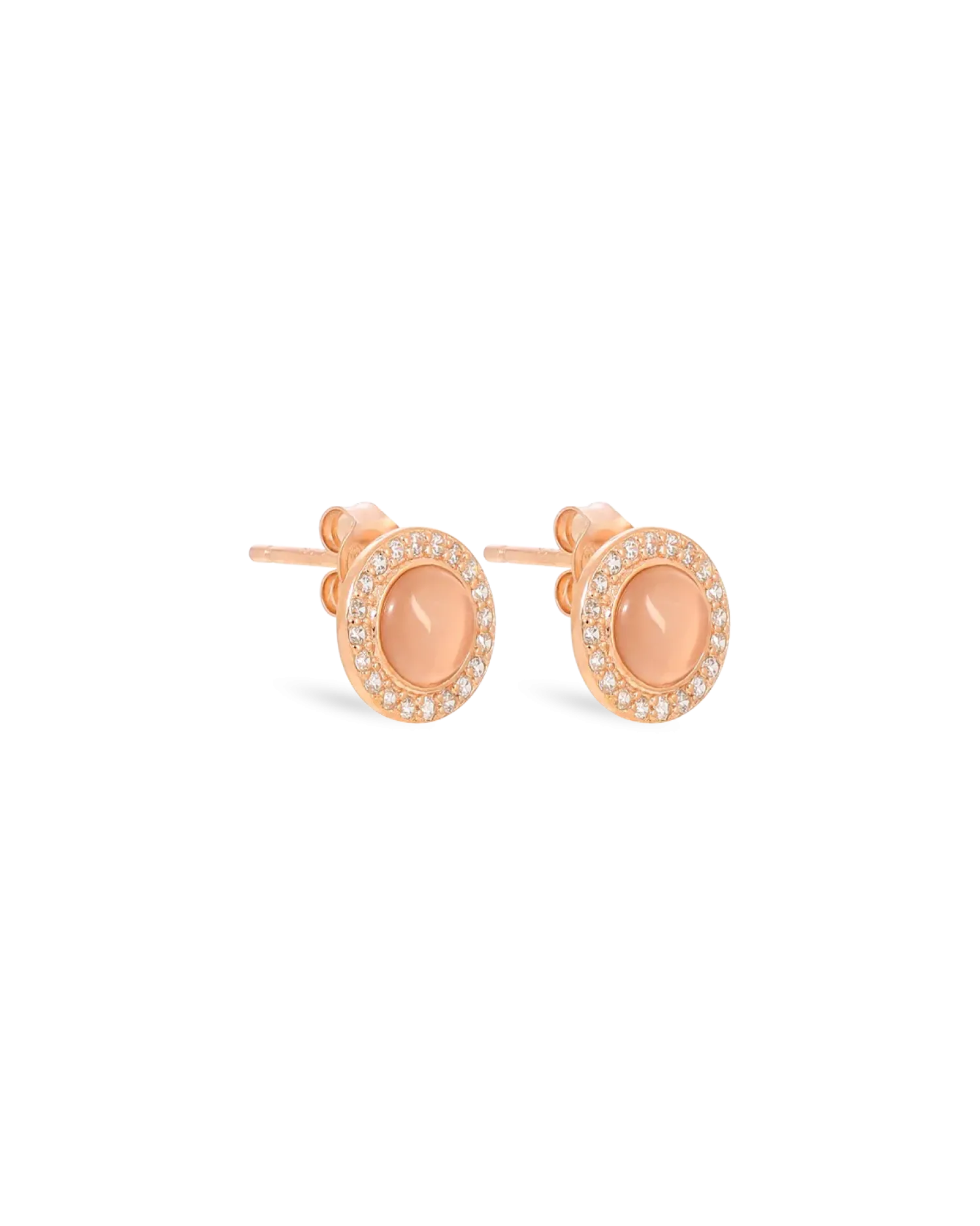 Bijou Brigitte Boucles d’oreilles - Rose Cateye Clearance