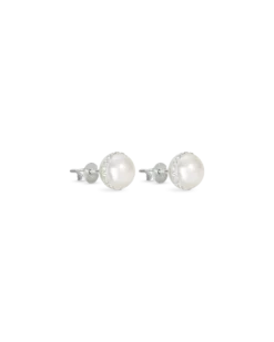 Bijou Brigitte Boucles d'oreilles - Shimmering Pearl Clearance