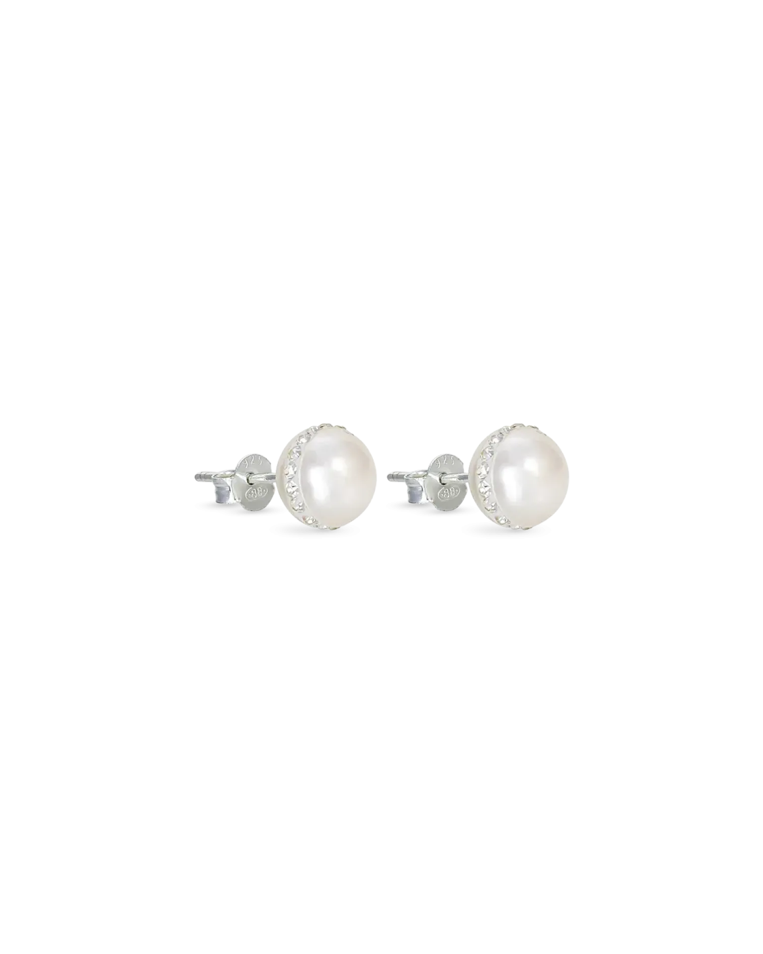 Bijou Brigitte Boucles d'oreilles - Shimmering Pearl Clearance