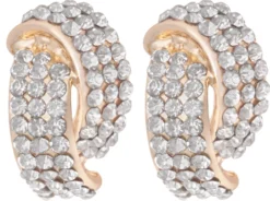 Bijou Brigitte Boucles d'oreilles - Shining Gold Hot