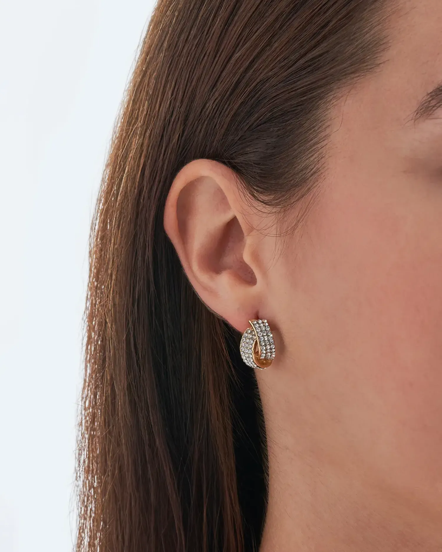 Bijou Brigitte Boucles d'oreilles - Shining Gold Hot