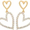 Bijou Brigitte Boucles d'oreilles - Shining Hearts Sale