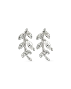 Bijou Brigitte Boucles d'oreilles - Shiny Leaf Outlet