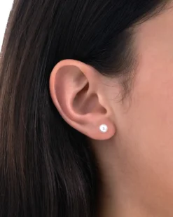 Bijou Brigitte Boucles d'oreilles - Shiny Pearl Discount