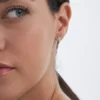 Bijou Brigitte Boucles d'oreilles - Silver Cross Clearance