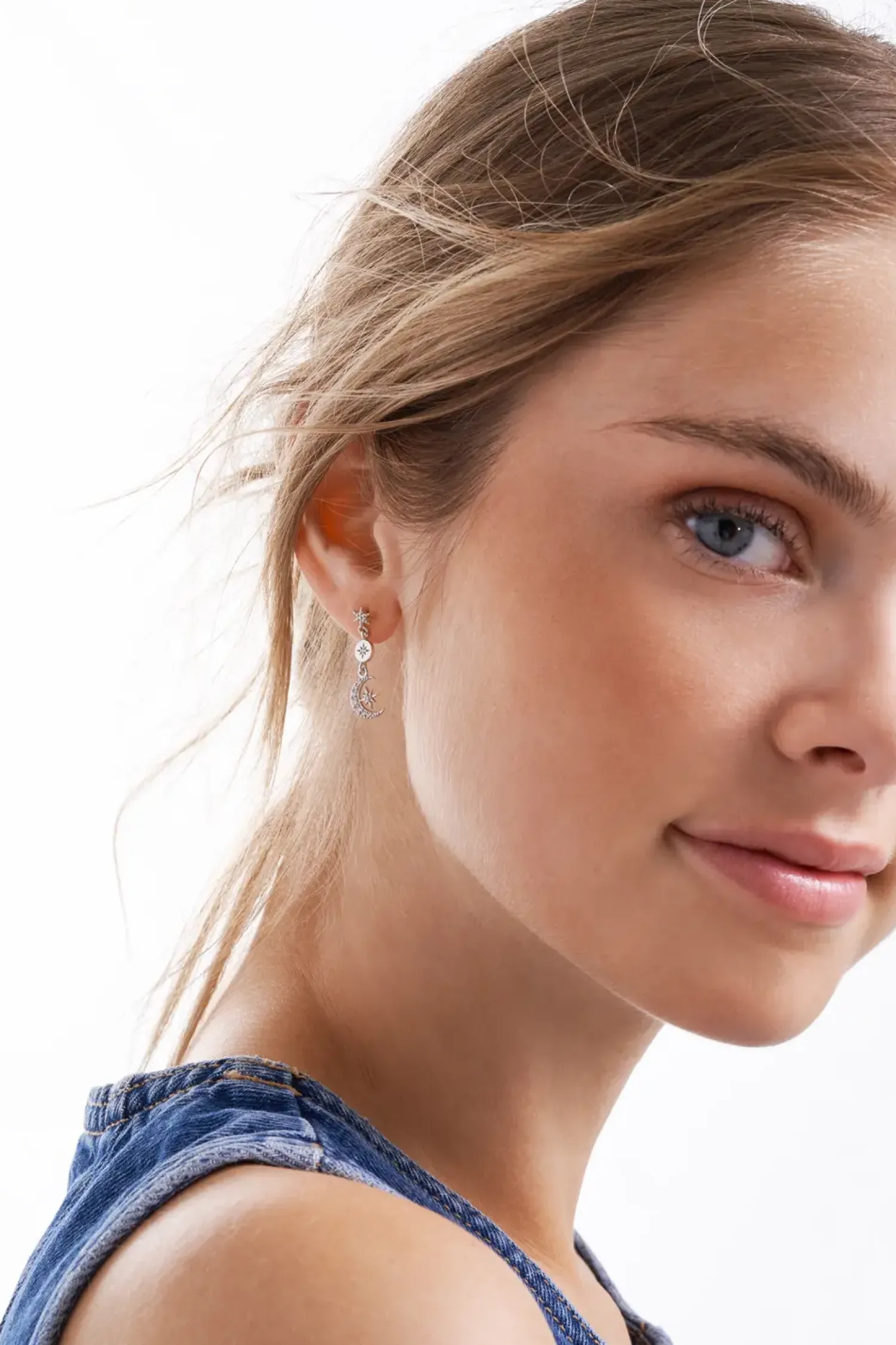 Bijou Brigitte Boucles d'oreilles - Silver Morning Best